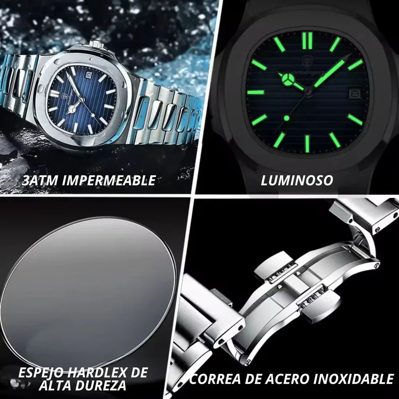 Reloj Exclusivo - Poedagar Ref 613 ®️